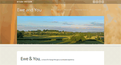 Desktop Screenshot of eweandyou.org.uk